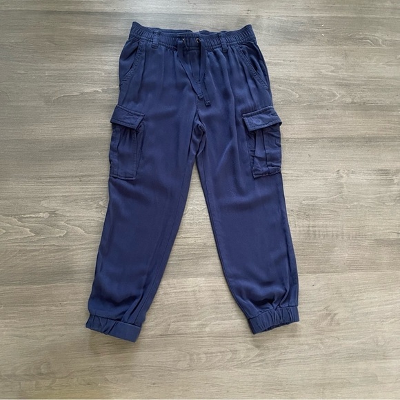 Polo Ralph Lauren girls navy blue cargo pants size 5 - Picture 2 of 9